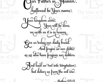Free Free 227 Our Father Svg SVG PNG EPS DXF File
