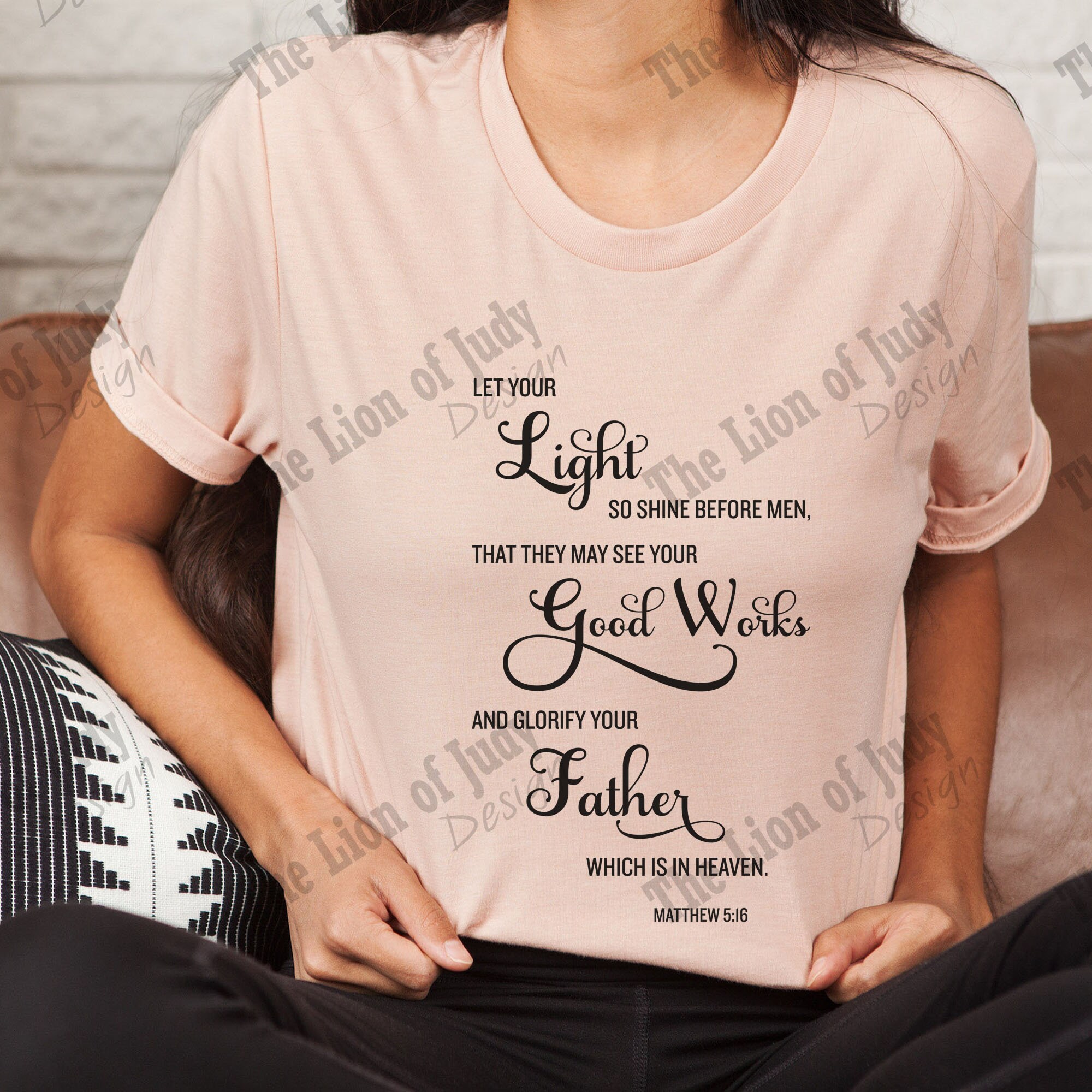 Let Your Light Shine SVG, Bible Verse SVG, Vector File, Christian Quote ...