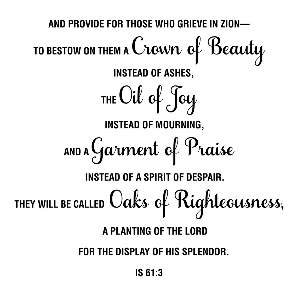 Isaiah 61 Niv