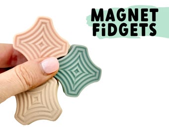 Magnetisches quadratisches Fidget Spielzeug | Sensorischer Fokus für Jugendliche und Erwachsene