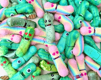 Articulated Pickle Fidget Toy | Sensory Calming Toy