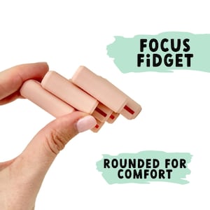 Gentle Slide Fidget | Soft Touch Sensory Toy | Classroom Fidget for Focus | Tactile Fidget for Kids & Teens