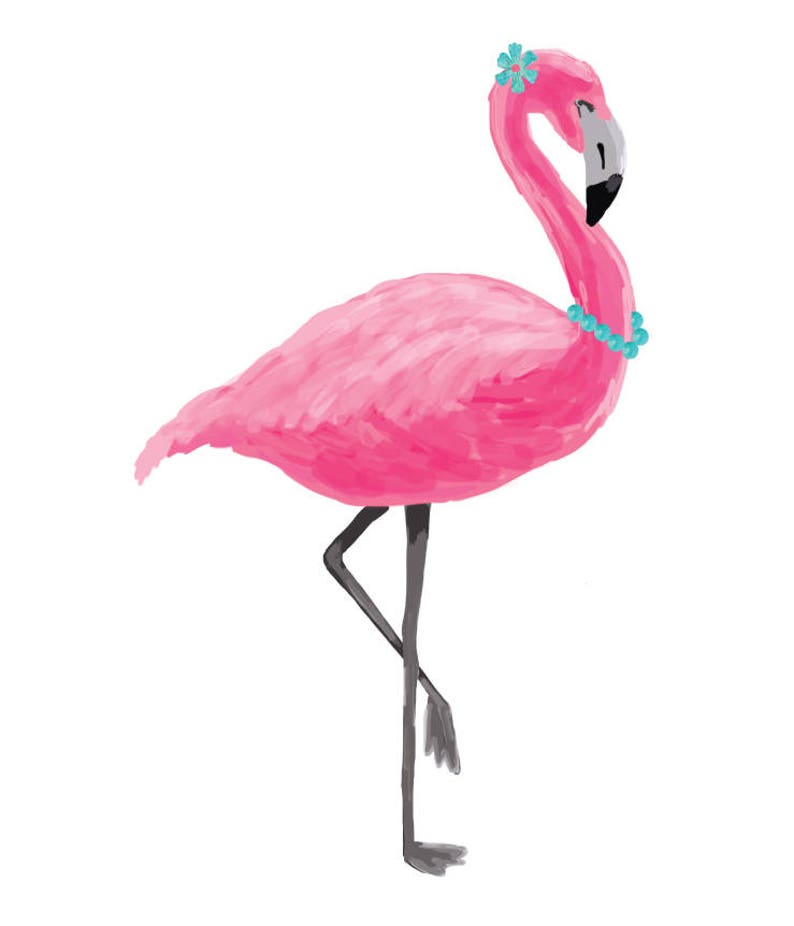 Flamingo Stationery Letter Stationery Personalized Stationery -Pink Flamingo Note Card for Women Monogrammed Gift Stationery Set