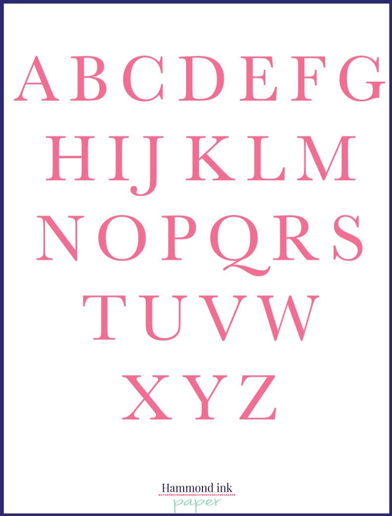 Return Address Label Sticker with Initial