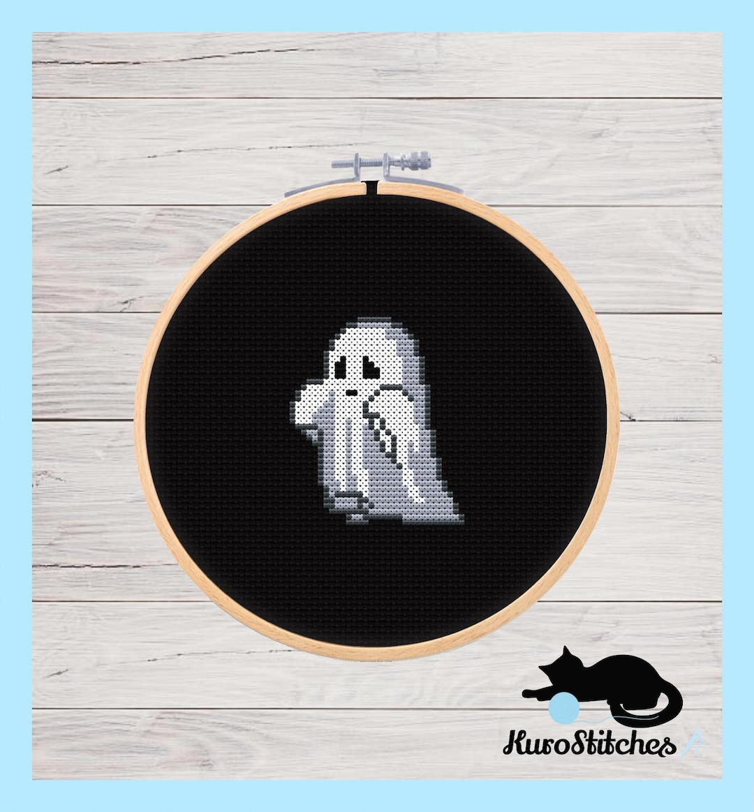 Ghost | Halloween | Cross Stitch Pattern PDF - Etsy
