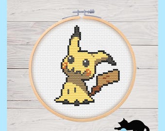 Mimikyu | Pokemon | Cross Stitch Pattern PDF