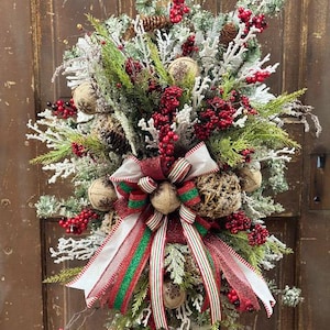 Christmas Wreath, Christmas Swag, Elegant Swag, Elegant Christmas, Elegant Wreath, Christmas Wreath