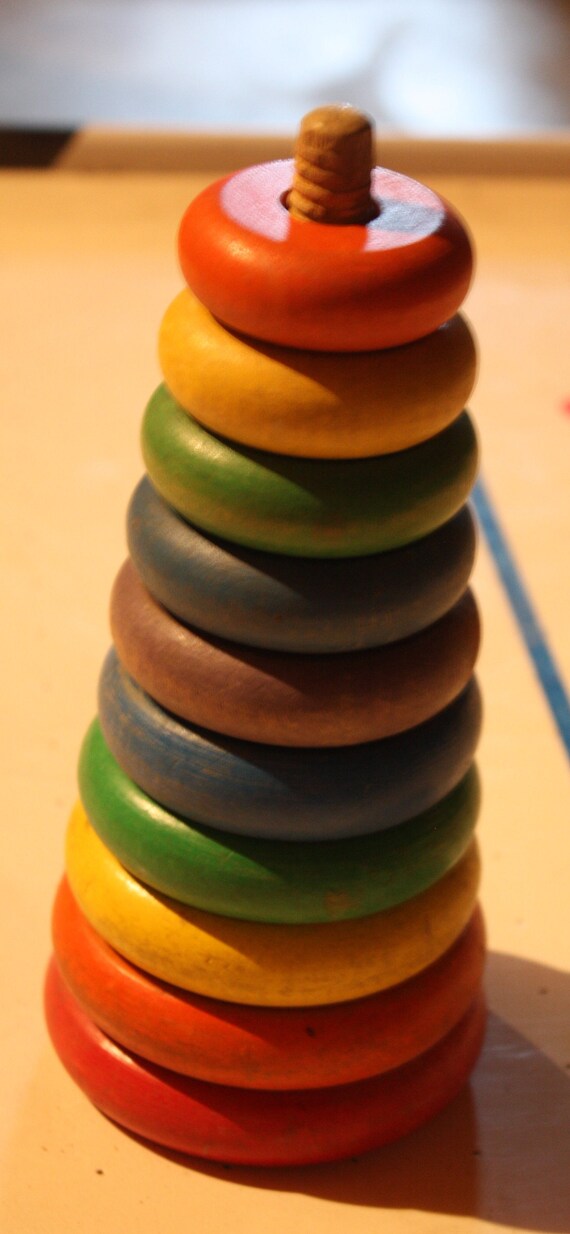 spiral stacking toy
