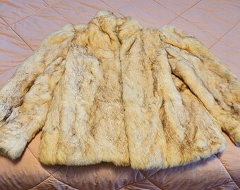 1970's -80's Beekman Place Rabbit fur Coat