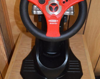 Vintage Interactive Concept Steering Wheel n Pedals