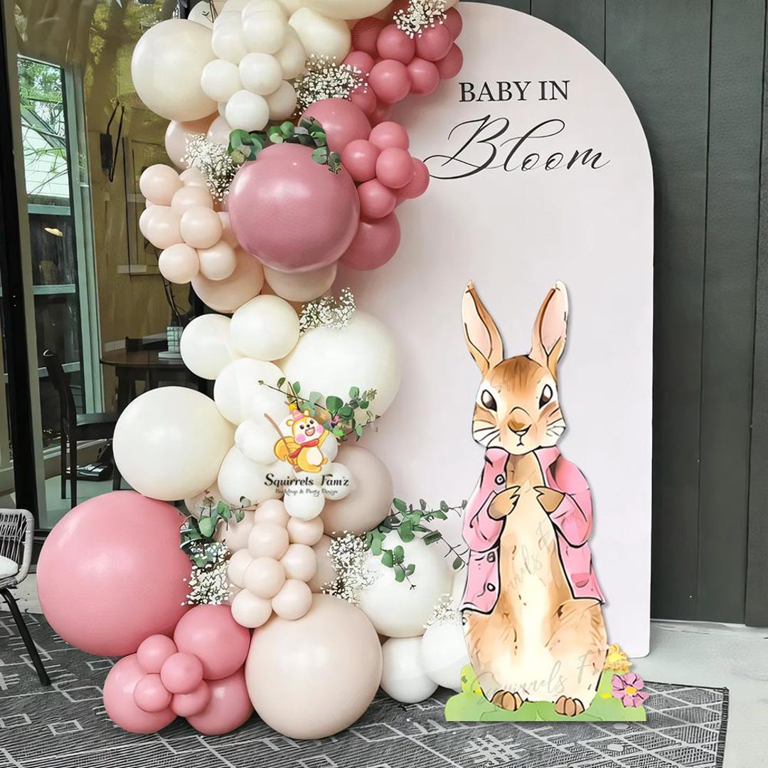 Peter Rabbit Pink R Peter Rabbit Pink Girl Cutout Standee Baby Shower Big Decor With ...