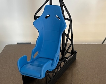 Recaro Race Car Seat Phone Holder: Desk Accessory Gift