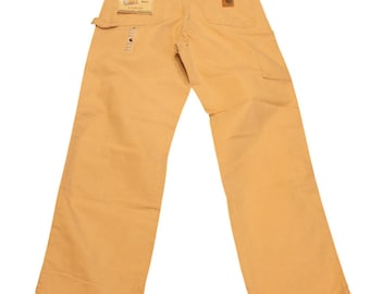 Pantalones de carpintero Carhartt vintage de 1997 para hombre, talla 38x32, nuevos con etiquetas, fabricados en EE. UU. por sindicatos.