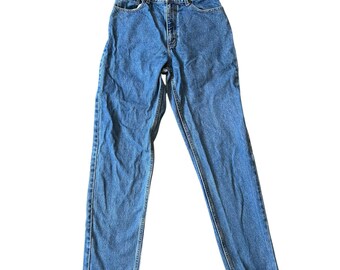 ヴィンテージ L.L.Bean 90年代 マムジーンズ：ハイライズ テーパードレッグ デニム (28x32)