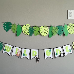 Wild ONE Birthday Banner