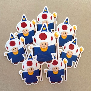 Pilz Kerl Videospiel Sticker