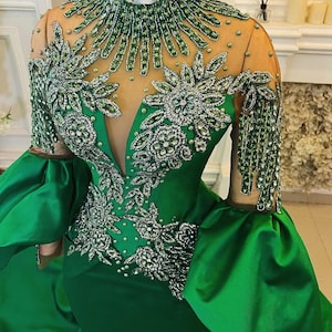 Prom queen dress | prom | corset dress | wedding dress | reception dress| photoshoot dresses| beaded dress | Blacktie | Evening Dress