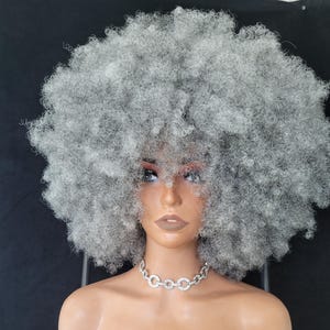 Handmade afro kinky wig