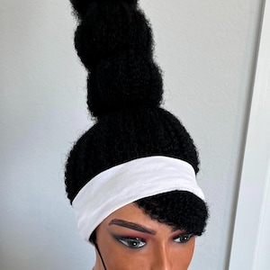 Handmade Headband Afro kinky wig