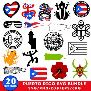 Puerto Rico Svg, Latina Svg, Cricut Svg, Puerto Rico Png, Puerto Rico Flag, Taino Frog Svg, Boricua Svg, Puerto Rico Frog