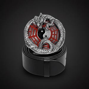 Yin Yang Belt Buckle - Etsy display picture 1
