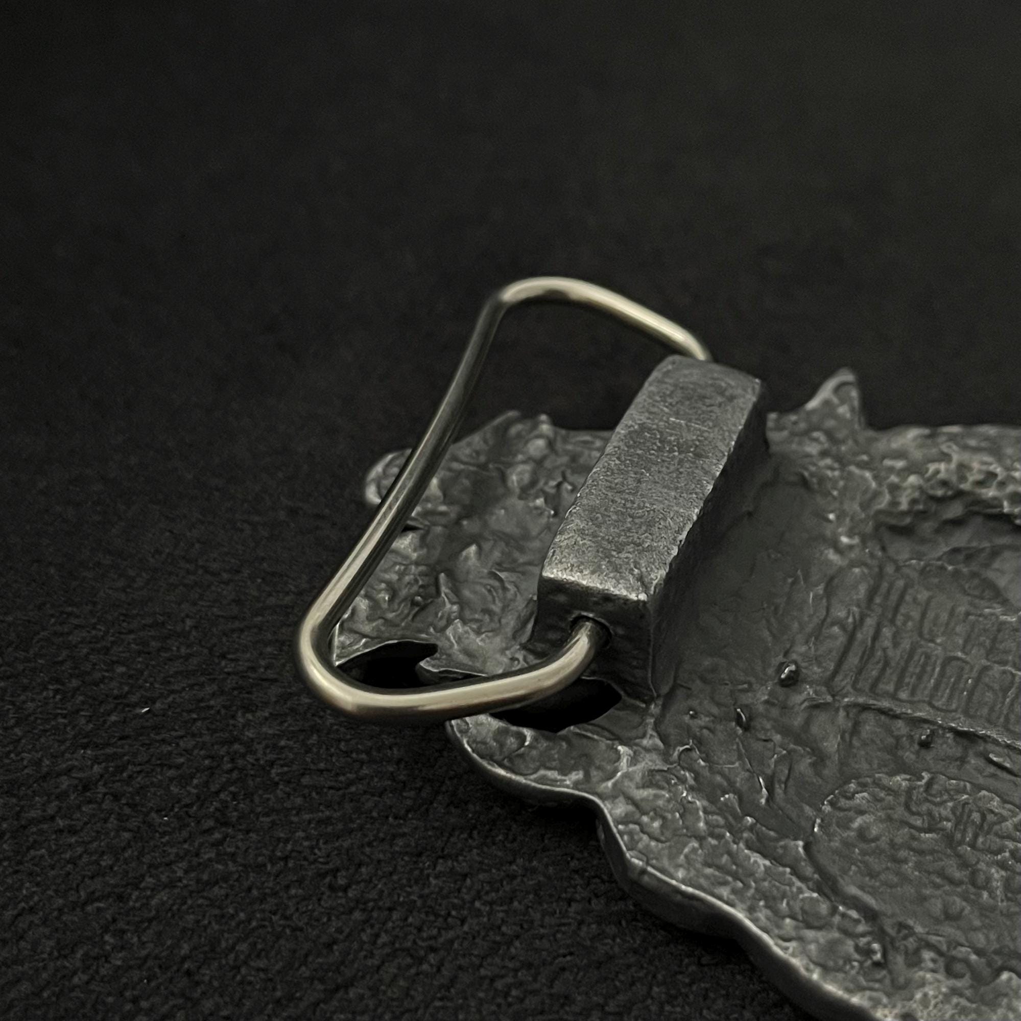 Demon Hell Belt Buckle | Gothic Devil Design | Heavy Metal Punk