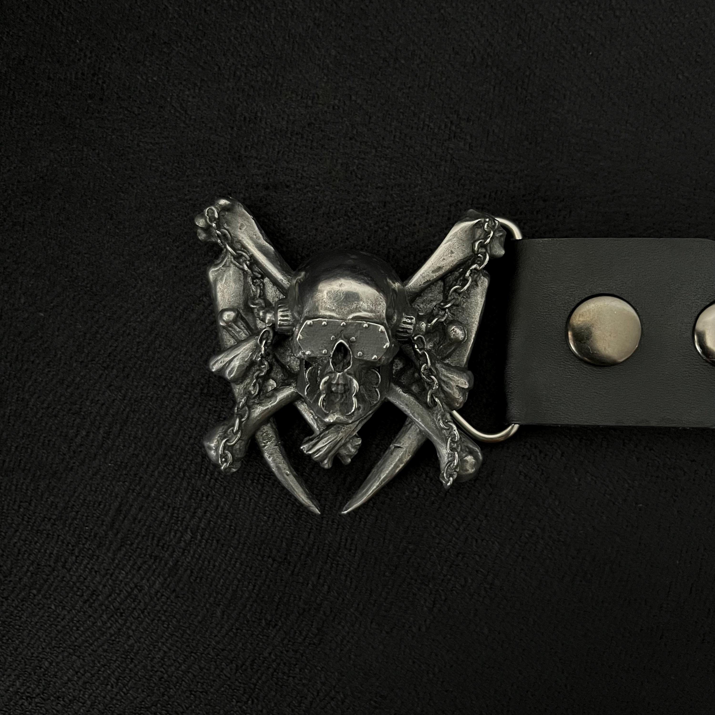 Metal Skull Belt Buckle – Inspired by Thrash Metal Legends