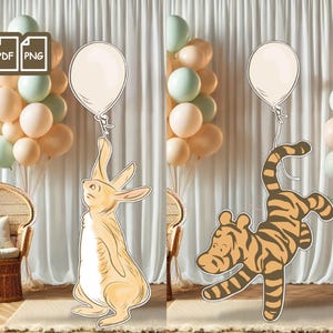 Gender_Neutral_Pooh_Bear_Cutouts_and_Instant_Download