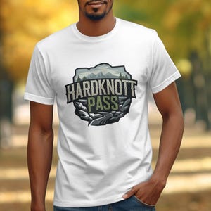 Hardknott Pass Graphic T-Shirt: Mountain Road Design