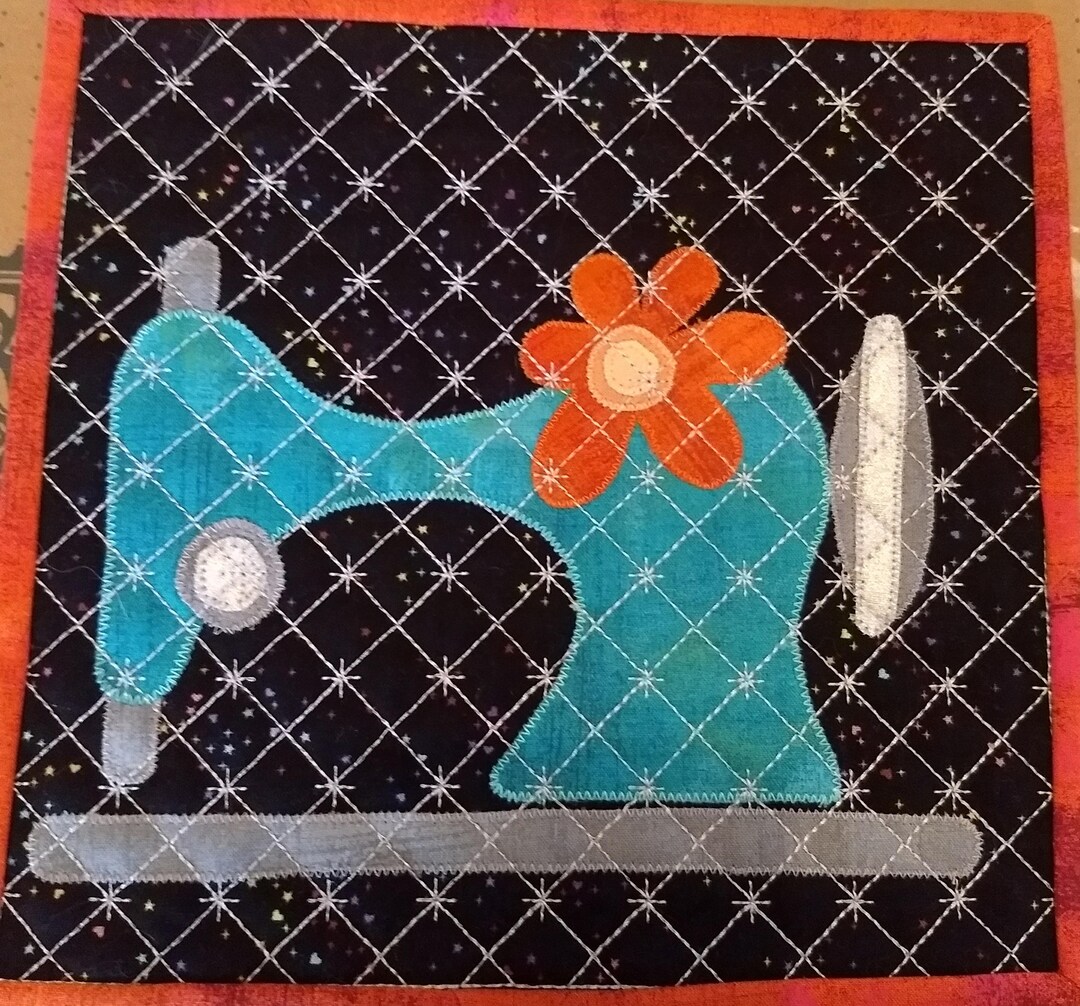 Mug Rug Sewing Machine Etsy