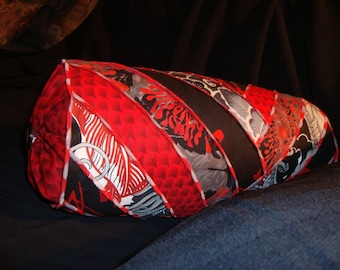 Asian inspired Neckroll pillow