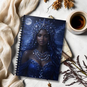 Yemaya Spiritual Consultation Journal | Yoruba Notebook | Ita Journal | Orisha Prayer Diary | Santeria Notebook | Yemoja Gift
