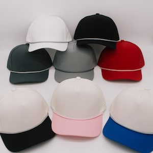 5-panels Hydro Performance Hat: Vattentålig, svetttålig repbasebollkeps