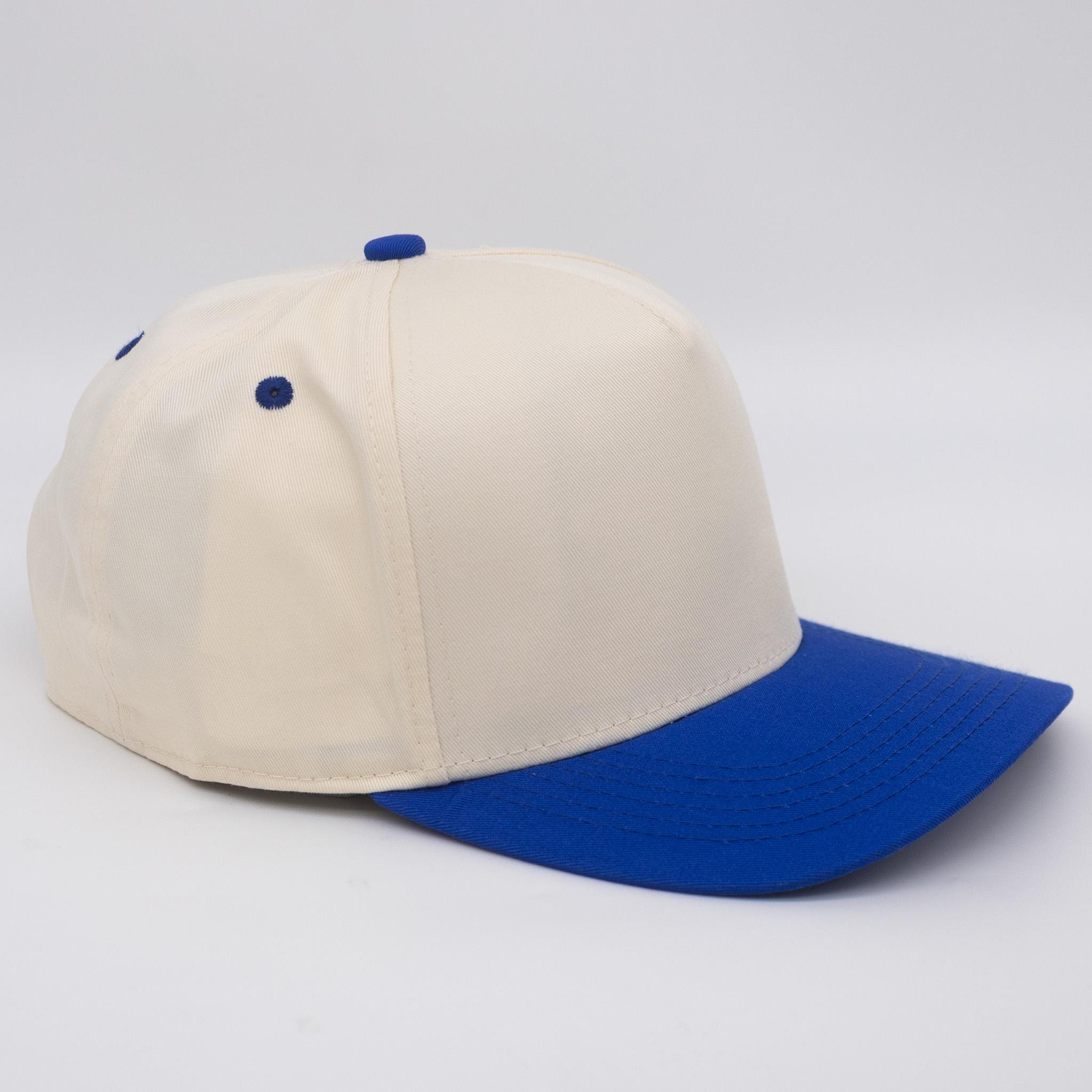 Vandy Two-Tone Blue & Cream Trucker Hat Two-Tone Trucker Hat – The Babe Standard main image 4