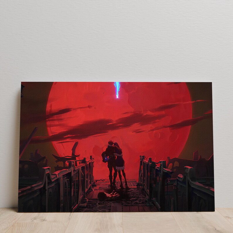 Arcane Poster, Tv Series Poster, Jinx Wall Art, Netflix Series, Canvas ...