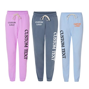 Custom comfortkleuren katoenen joggingbroek, custom Y2K Fashion 100% katoenen joggingbroek, custom katoenen comfort kleur joggingbroek