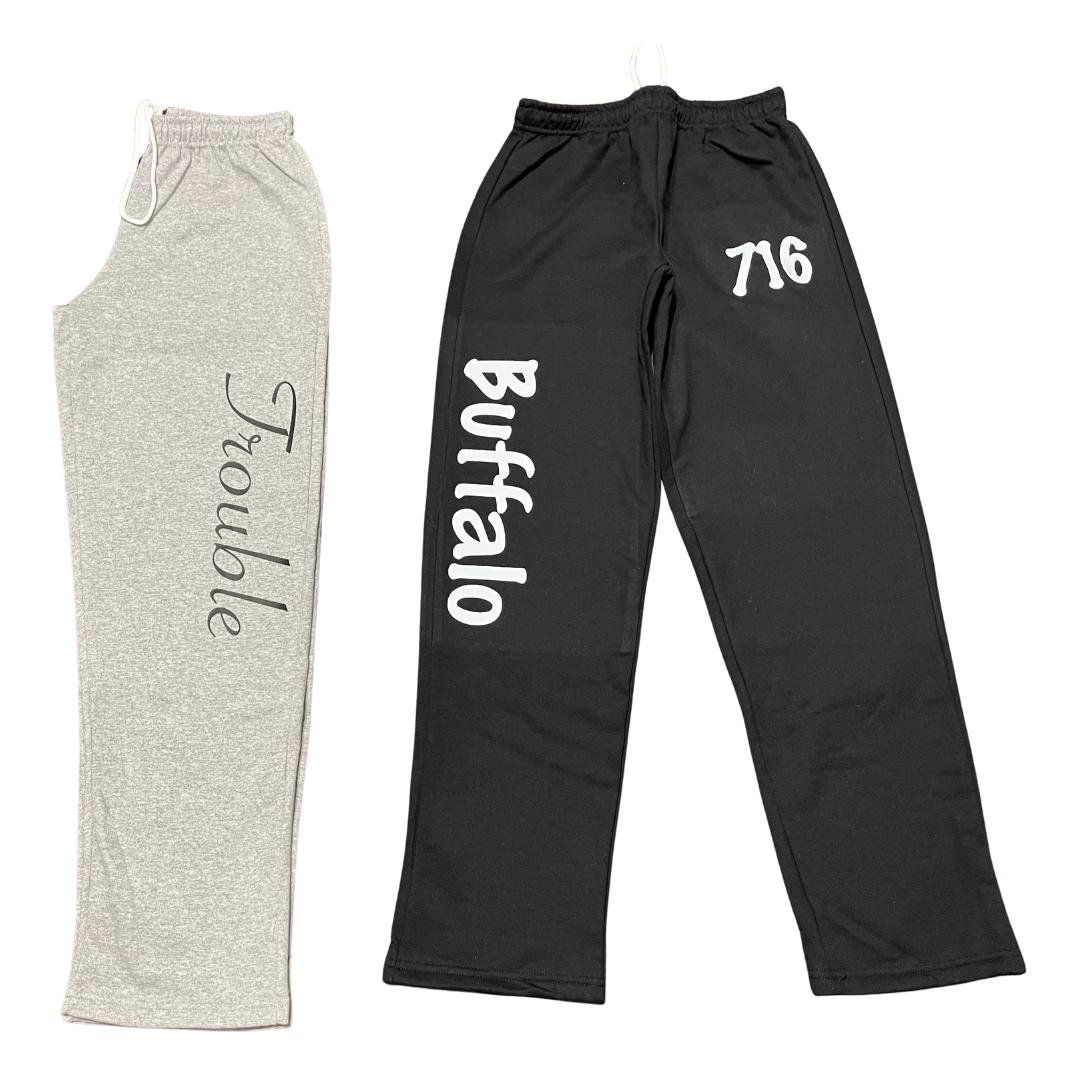 Pantaloni Jogger Donna Con Stampa Divertente 'Stop Looking At My Butt' – Morbidi E Alla Moda