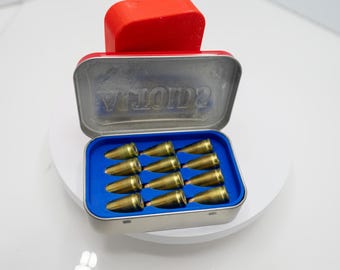 Altoids Zinn Einlage | Bugout Container für 9 MM Ammo | Verbergen Tragen EDC Prep