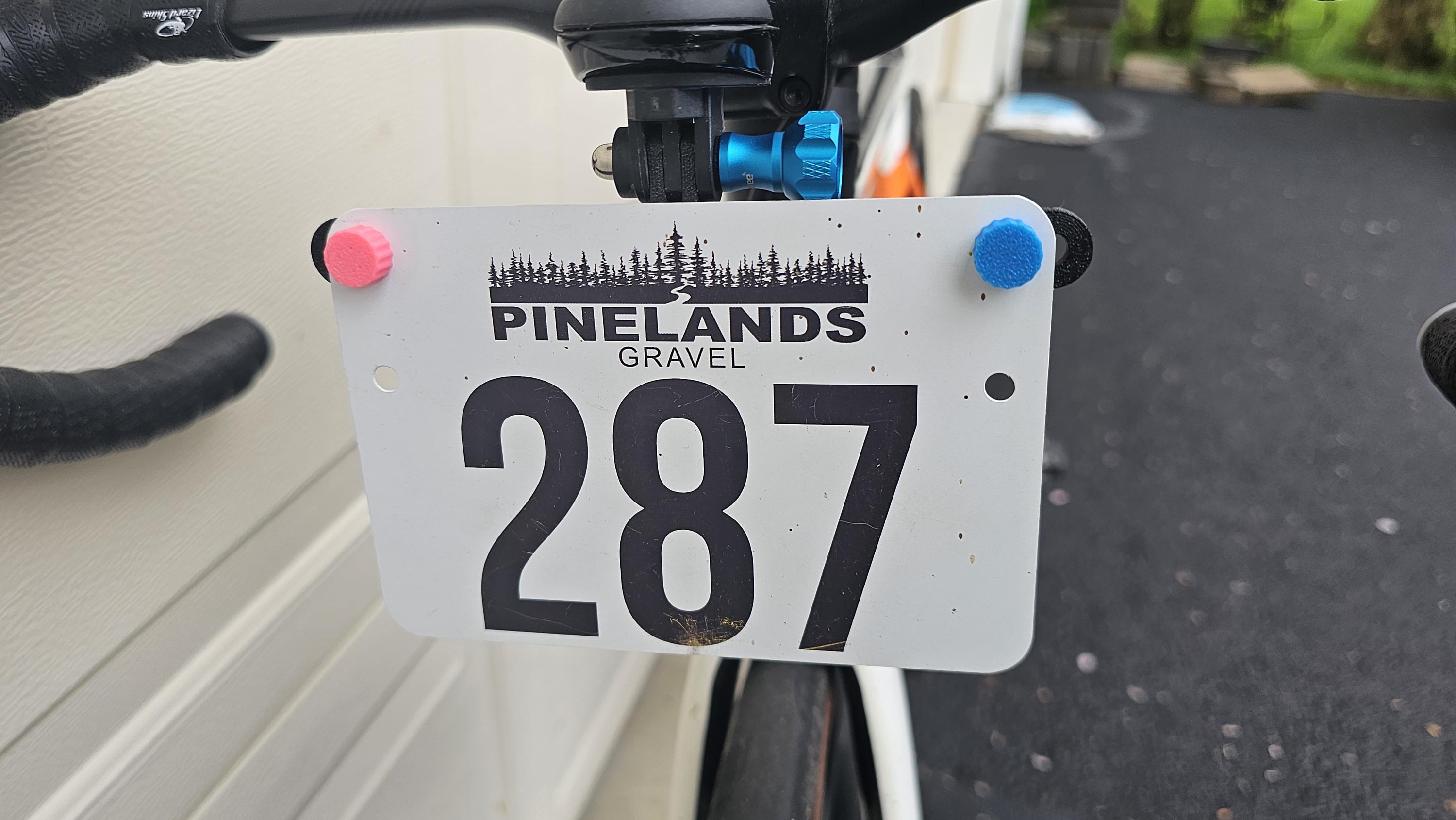 Racing Number Bracket V2 for Cycling / Bicycling - Custom Color ...