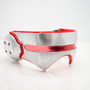 Maschera/Visiera da Ciclope di Marvel Rivals - V2 con montatura rossa! / Maschera per Cosplay