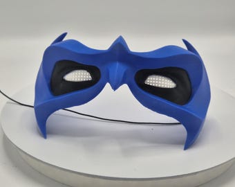 Superhero Sidekick 3D Printed Masks  – Cosplay Mask for Robyn / Night-Wing