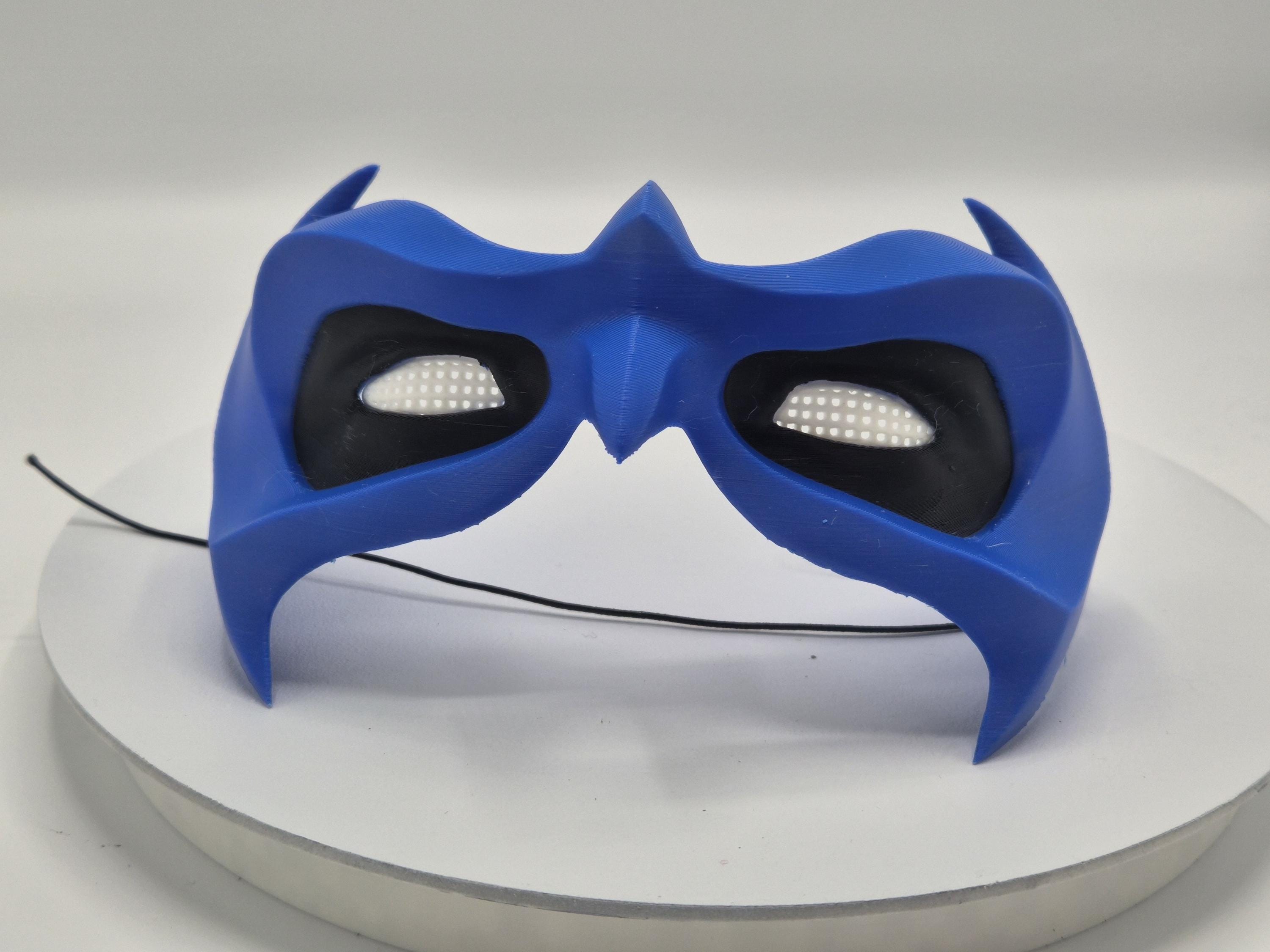 スーパーヒーローサイドキック3Dプリントマスク - ロビン/ナイト 