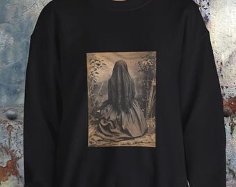 Moletom Mulher Fantasma, Moletom de Filme de Terror de Halloween, Presente de Aniversário de Terror, Moletom de Terror Vintage, Filme de Suspense, Gildan, Filme