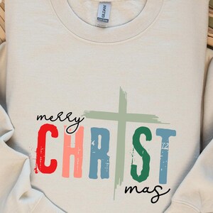 Sweat-shirt religieux de Noël, Sweat Jésus, Pull crèche, Histoire vraie, Nativité, Cadeaux chrétiens de Noël, Jésus pour le monde