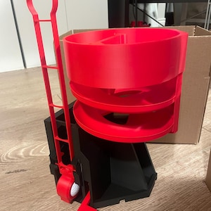 Golf Ball Dispenser for golf launch monitor simulator and driving range