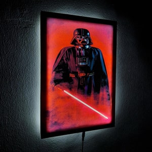 Star Wars Darth Vader lienzo impresión Darth Vader lienzo StarWars arte Star Wars pared arte Darth Vader cartel lienzo Darth Vader decoración del hogar