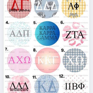 College Sorority Pins, Sorority pins, Greek Life pins, Sorority accessories, Game day Pins, Game Day Buttons, College Pins