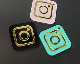 NFC Keychain SVG Business Instagram