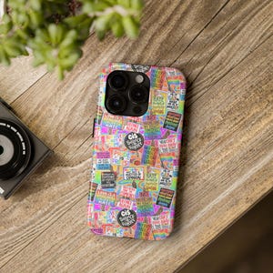 Bold Pride Protest Phone Case - Colorful LGBTQ+ Quote Art - Protective Cover for iPhone & Samsung