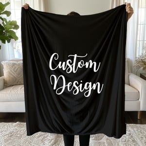 Manta de felpa de terciopelo suave personalizada